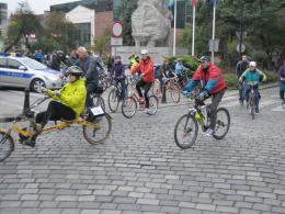 Rowerowa Masa Krytyczna w obronie wyspy Bolko