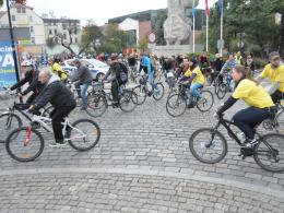 Rowerowa Masa Krytyczna w obronie wyspy Bolko