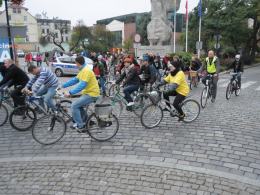 Rowerowa Masa Krytyczna w obronie wyspy Bolko