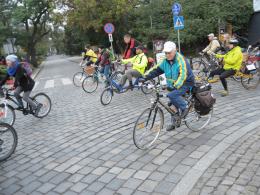 Rowerowa Masa Krytyczna w obronie wyspy Bolko