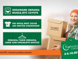 "Ubraniowy Remanent" w Solaris Center.