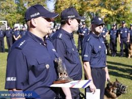 Opolski policjant najlepszym przewodnikiem psa w kraju