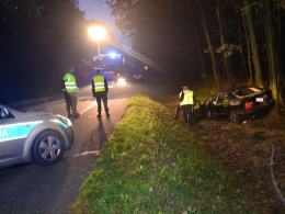 Wypadek w Dąbrowie, ranna 34-latka