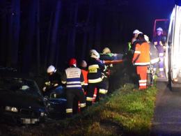Wypadek w Dąbrowie, ranna 34-latka