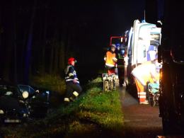 Wypadek w Dąbrowie, ranna 34-latka