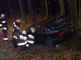 Wypadek w Dąbrowie, ranna 34-latka