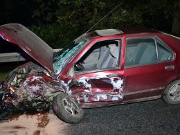 Wypadek w Dąbrowie, ranna 34-latka