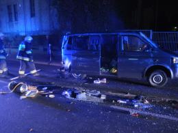 Zignorował czerwone światło, uderzył w taksówkę i uciekł pieszo