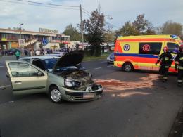 Dwie kobiety trafiły do szpitala po wypadku na Zaodrzu
