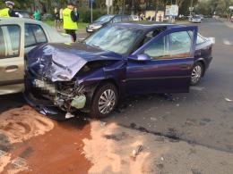 Dwie kobiety trafiły do szpitala po wypadku na Zaodrzu