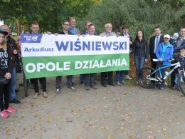 Opole działania - to hasło wyborcze Arkadiusza Wiśniewskiego