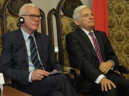 Hans-Gert Pöttering i Jerzy Buzek Honorowymi Obywatelami Opola