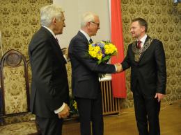 Hans-Gert Pöttering i Jerzy Buzek Honorowymi Obywatelami Opola