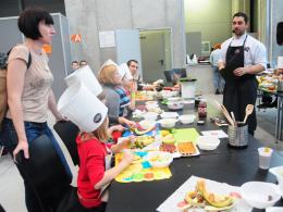 Dużym zainteresowaniem cieszyła się akademia kulinarna prowadzona przez opolskiego kucharza Adriana Feliksa, uczestnika programu Top Chef.