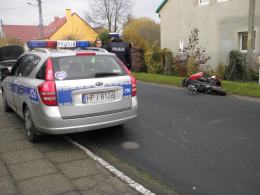 16-letni motorowerzysta ciężko ranny w wypadku w Przeczy