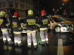 Wypadek na skrzyżowaniu. 31-latek zignorował czerwone światło.