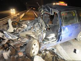 Pijany 36-latek spowodował wypadek na A4