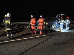 Pijany 36-latek spowodował wypadek na A4