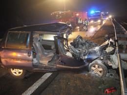 Pijany 36-latek spowodował wypadek na A4
