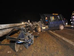 Pijany 36-latek spowodował wypadek na A4