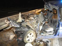 Pijany 36-latek spowodował wypadek na A4