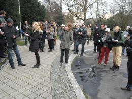 Protest pod opolską delegaturą wyborczą: PKW do domu!