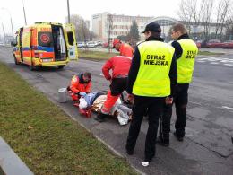 87-letni kierowca potrącił kobietę na przejściu dla pieszych