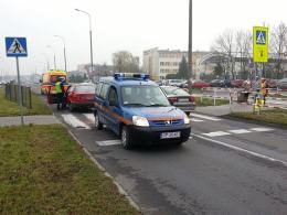 87-letni kierowca potrącił kobietę na przejściu dla pieszych