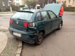 Wypadek w dzielnicy "generalskiej"