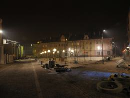 Mały Rynek przeszedł już pierwsze próby oświetlenia.