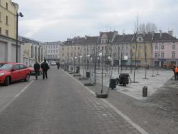 Remont Małego Rynku skończony. Przecięcia wstęgi nie było.