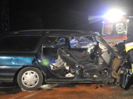Wypadek w Zalesiu Śląskim. Po ranną kobietę przyleciał śmigłowiec.