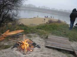 Przy kamionce Silesia działa sauna