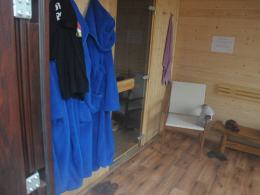 Przy kamionce Silesia działa sauna