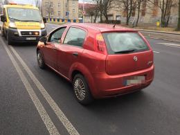 Cztery auta zderzyły się na ul. Nysy Łużyckiej