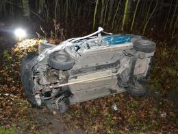 Wypadek podczas wyprzedzania na trasie Opole-Brzeg