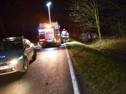 Wypadek podczas wyprzedzania na trasie Opole-Brzeg