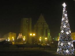 A to już iluminacje świąteczne w Nysie.