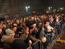 Tłumy Opolan przywitały Nowy Rok na rynku