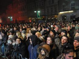 Tłumy Opolan przywitały Nowy Rok na rynku