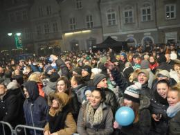 Tłumy Opolan przywitały Nowy Rok na rynku