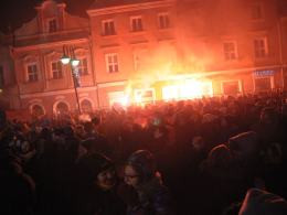Tłumy Opolan przywitały Nowy Rok na rynku