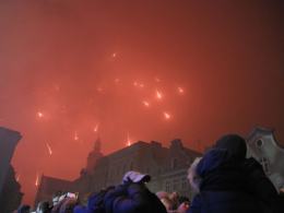 Tłumy Opolan przywitały Nowy Rok na rynku