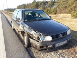 Dwa volkswageny zderzyły się na obwodnicy Opola