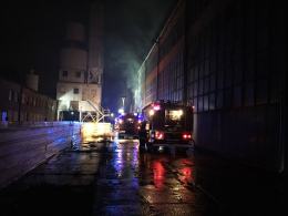 Pożar w hali magazynowej przy ul. Wschodniej