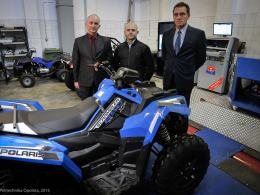 Polaris przekazał politechnice dwa quady