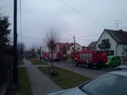 Koparka spłonęła w Głogówku