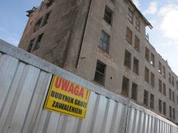Rozpoczęło się wyburzanie magazynów przy ul. Wspólnej