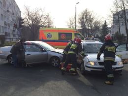 Wypadek na Chabrach. Dwie kobiety ranne.