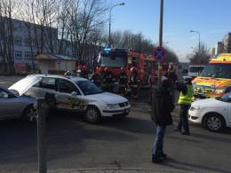 Wypadek na Chabrach. Dwie kobiety ranne.